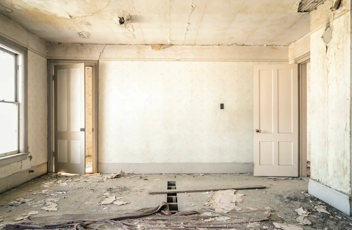 Waste disposal crew managing a cleanout project in Longview Heights